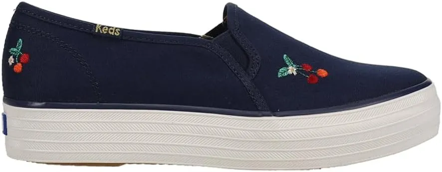 Keds Women's X Rifle Paper Triple Decker Cherries Sneaker