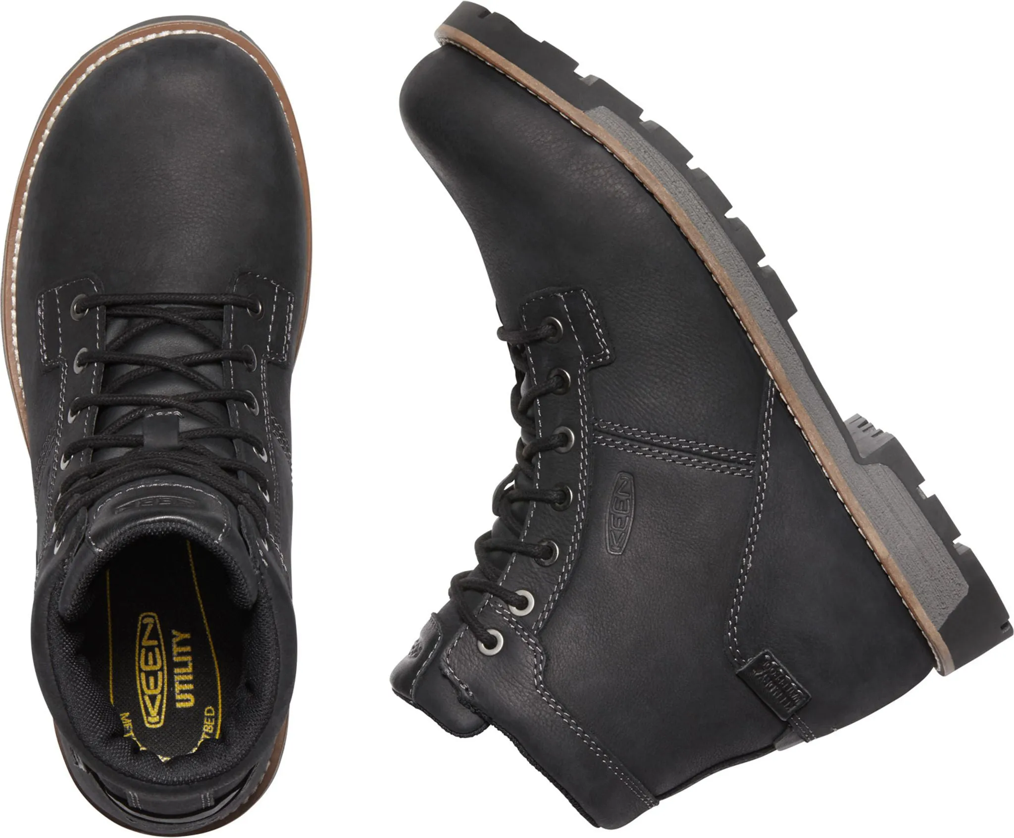 KEEN Utility Men's Seattle 6-Inch Waterproof Electrical Hazard Aluminum Toe Work Boot