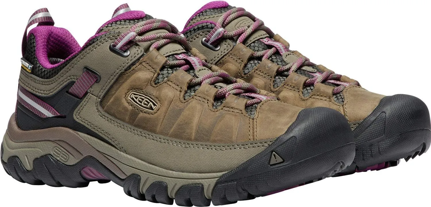 KEEN Women's Targhee III Low Height Waterproof Hiking Shoe
