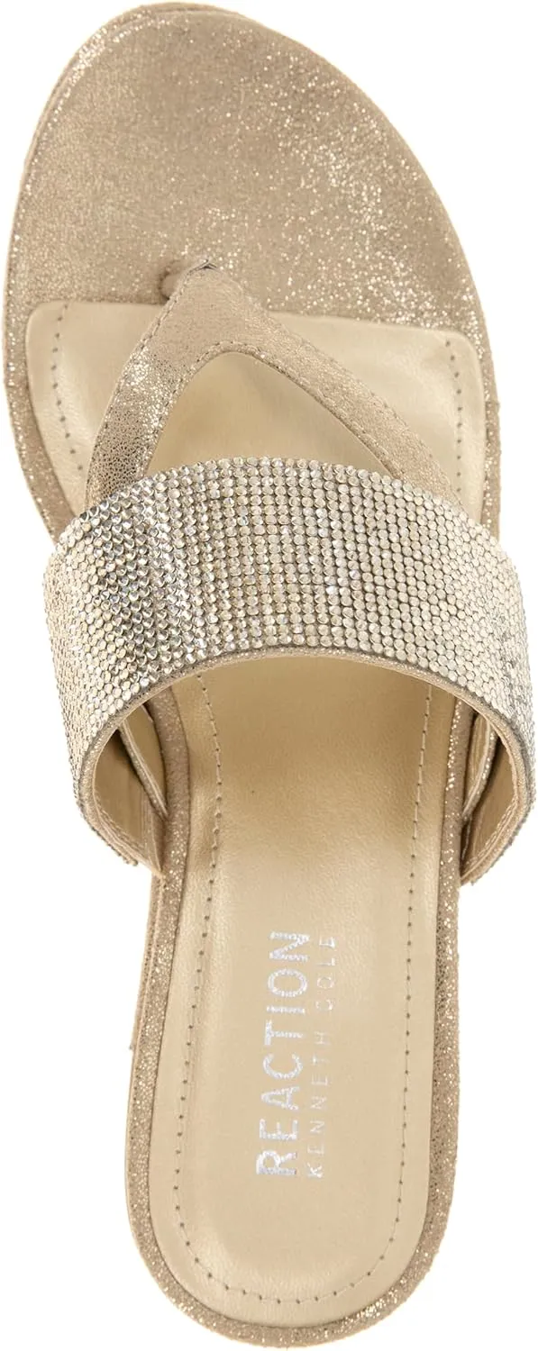 Kenneth Cole REACTION Women's Pepea Cross Jwl Wedge Sandal