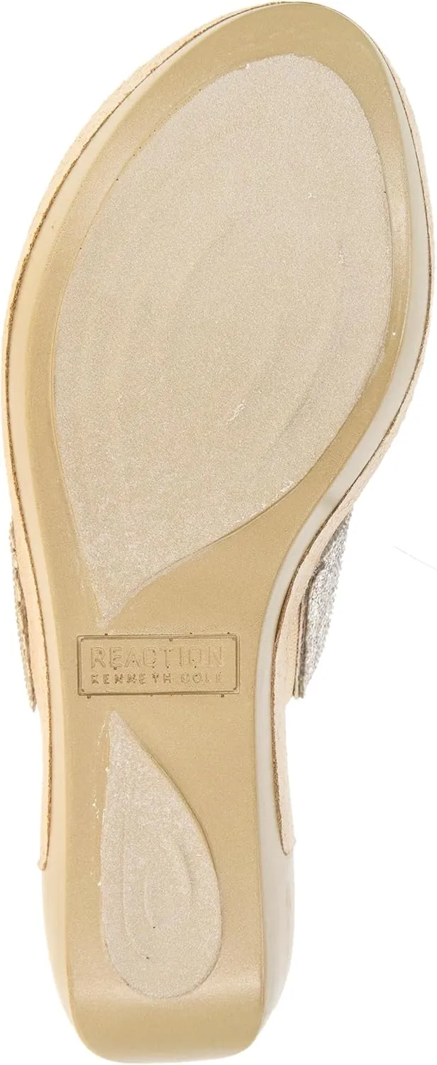 Kenneth Cole REACTION Women's Pepea Cross Jwl Wedge Sandal