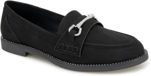 Kenneth Cole Reaction Women's Women's CADILA Loafer, Black Micro, 5.5