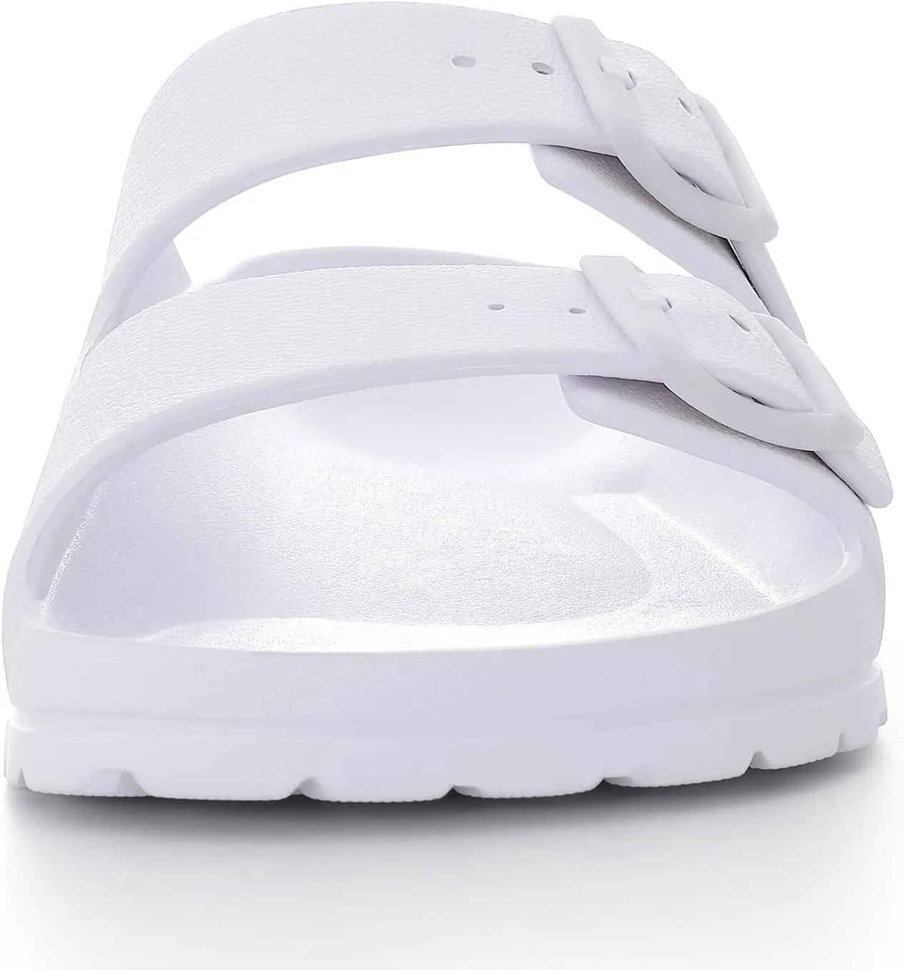 KIDMI Women's Comfortable EVA Sandals with Medium Arch Support, Adjustable Buckle Summer Beach Slide Sandal