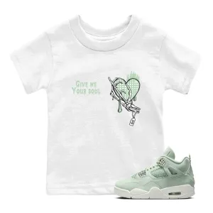 Kids Jordan Multi-device compatible Abundance Me Tees Soul - Give Flawless 4 Sneaker SNRT Air Your
