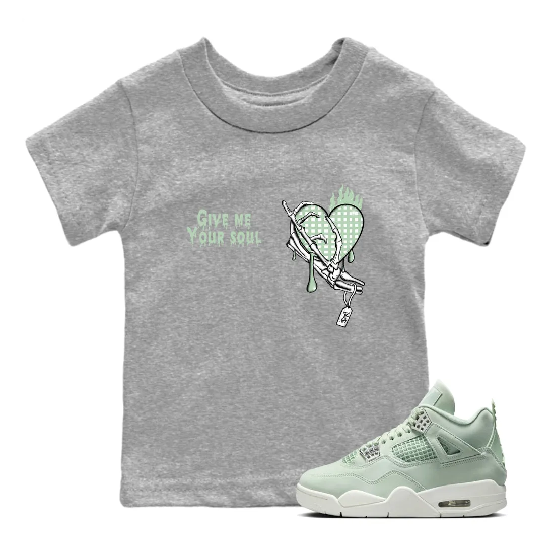 Kids Jordan Multi-device compatible Abundance Me Tees Soul - Give Flawless 4 Sneaker SNRT Air Your