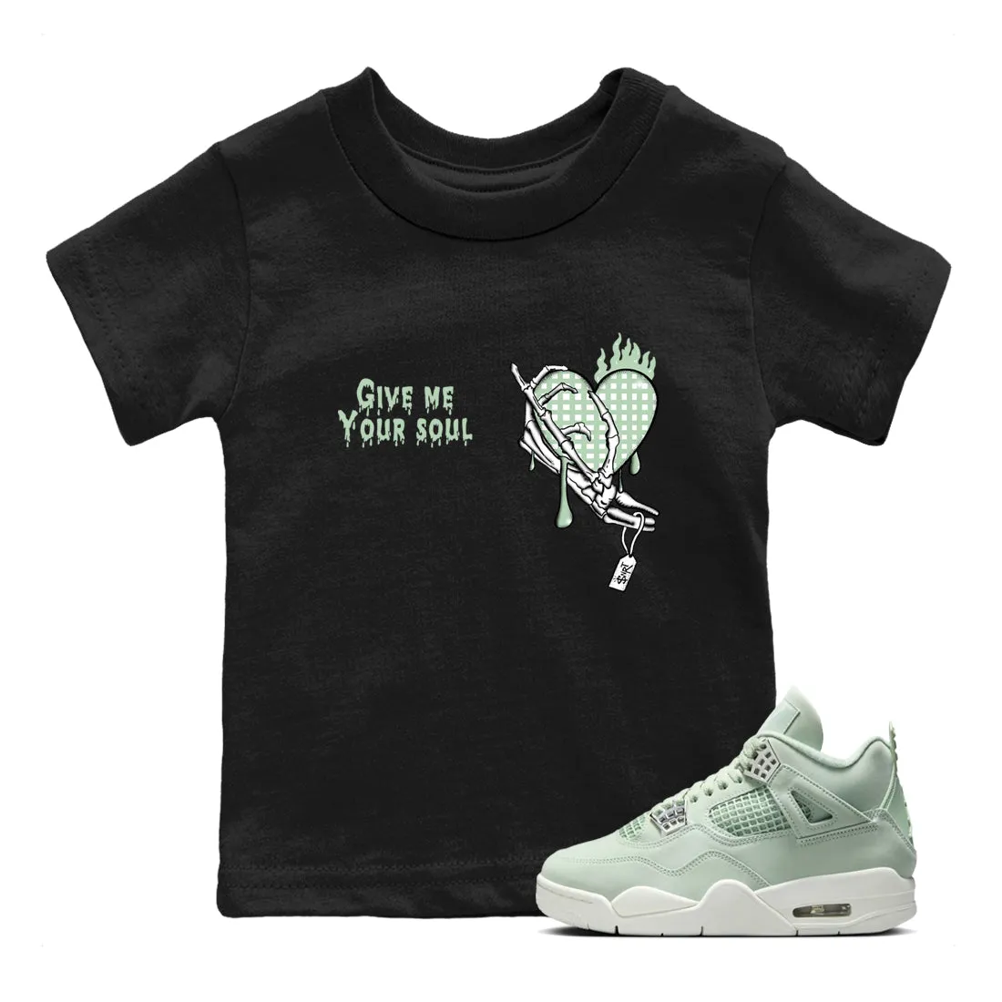 Kids Jordan Multi-device compatible Abundance Me Tees Soul - Give Flawless 4 Sneaker SNRT Air Your