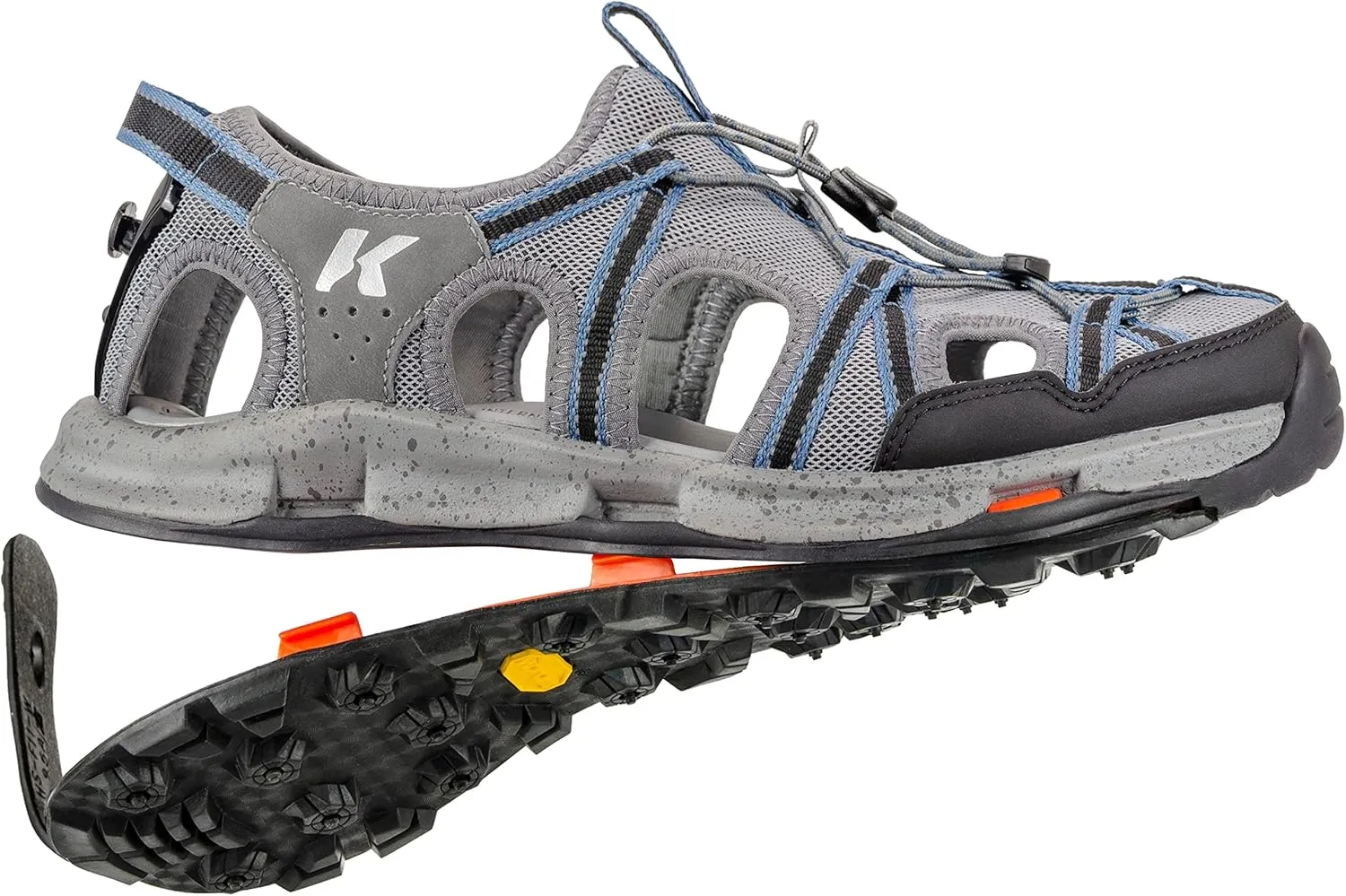 Korkers Men's Swift Sandal - Summer Adventure Versatility Water Sandal