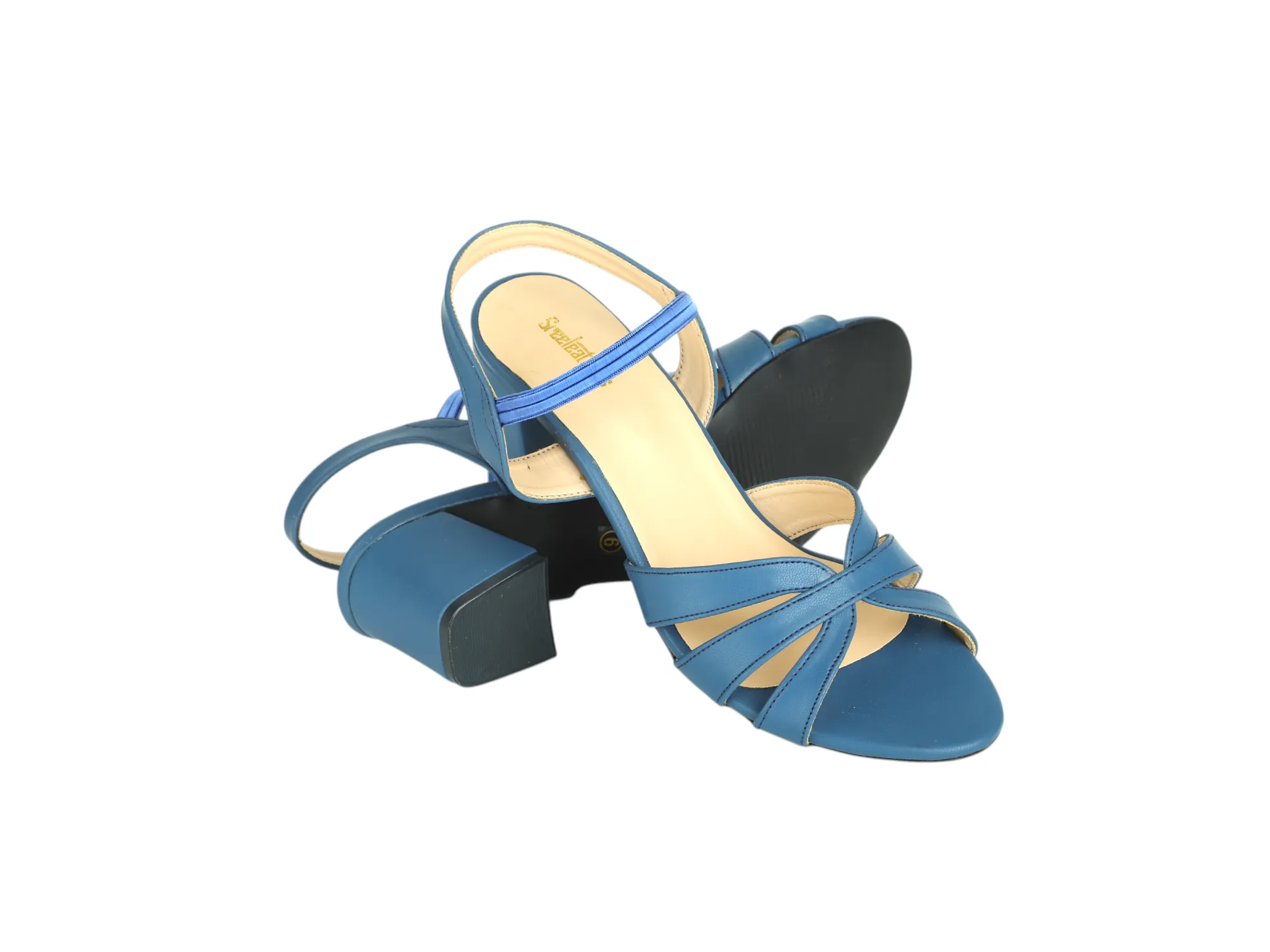 LADIES FANCY HEEL SANDAL 990987
