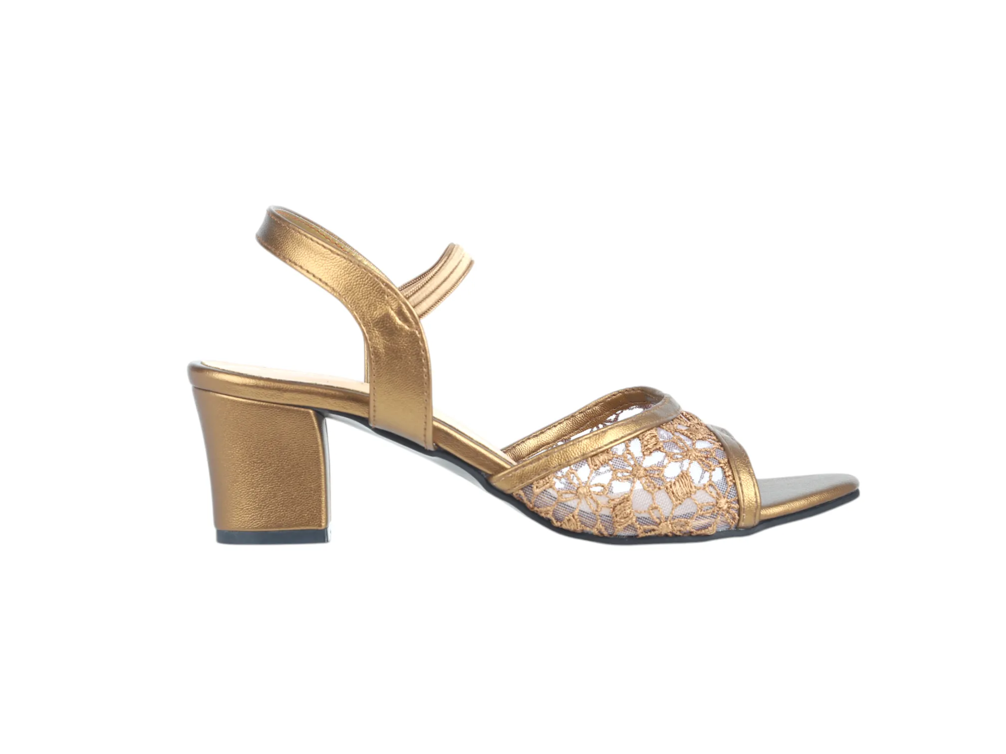 LADIES FANCY HEEL SANDAL 990992