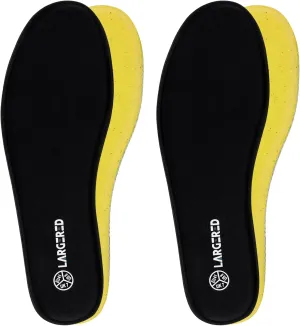 LARGERED Memory Foam Insoles for Men and Women Comfort Shoe Inserts Replacement Support Pads for Running Shoes Work Boots