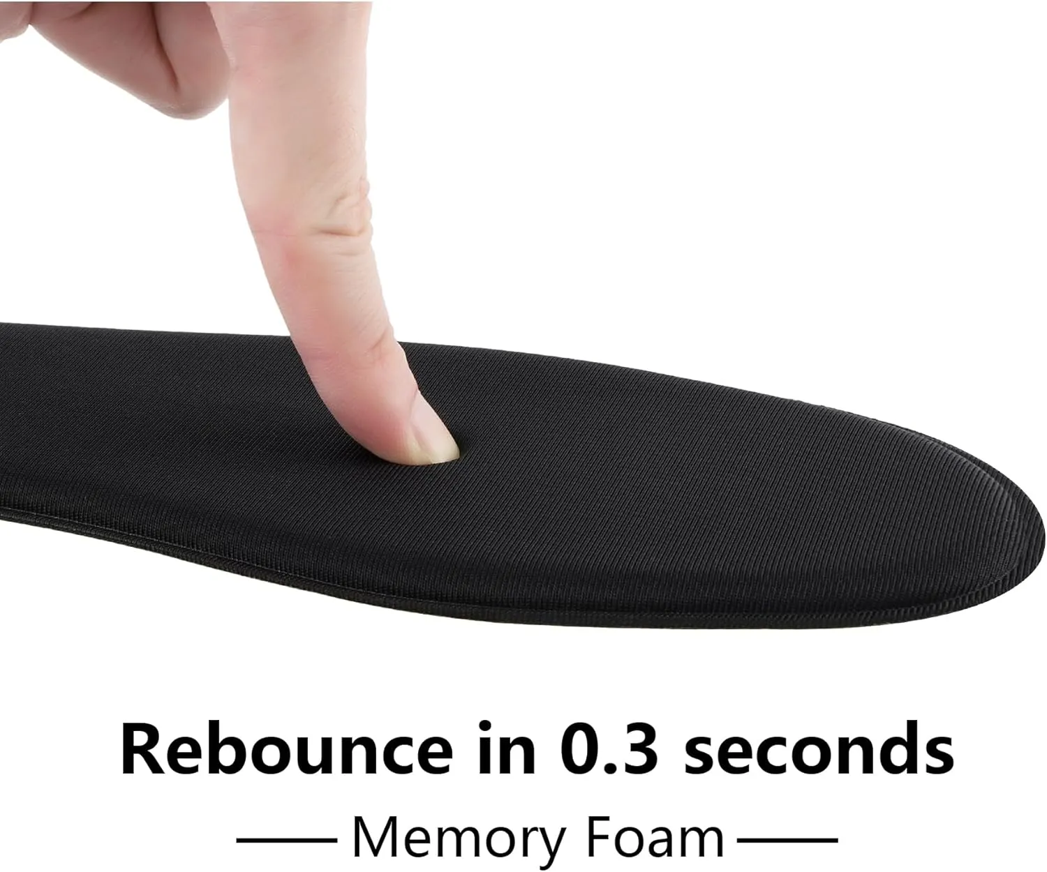 LARGERED Memory Foam Insoles for Men and Women Comfort Shoe Inserts Replacement Support Pads for Running Shoes Work Boots