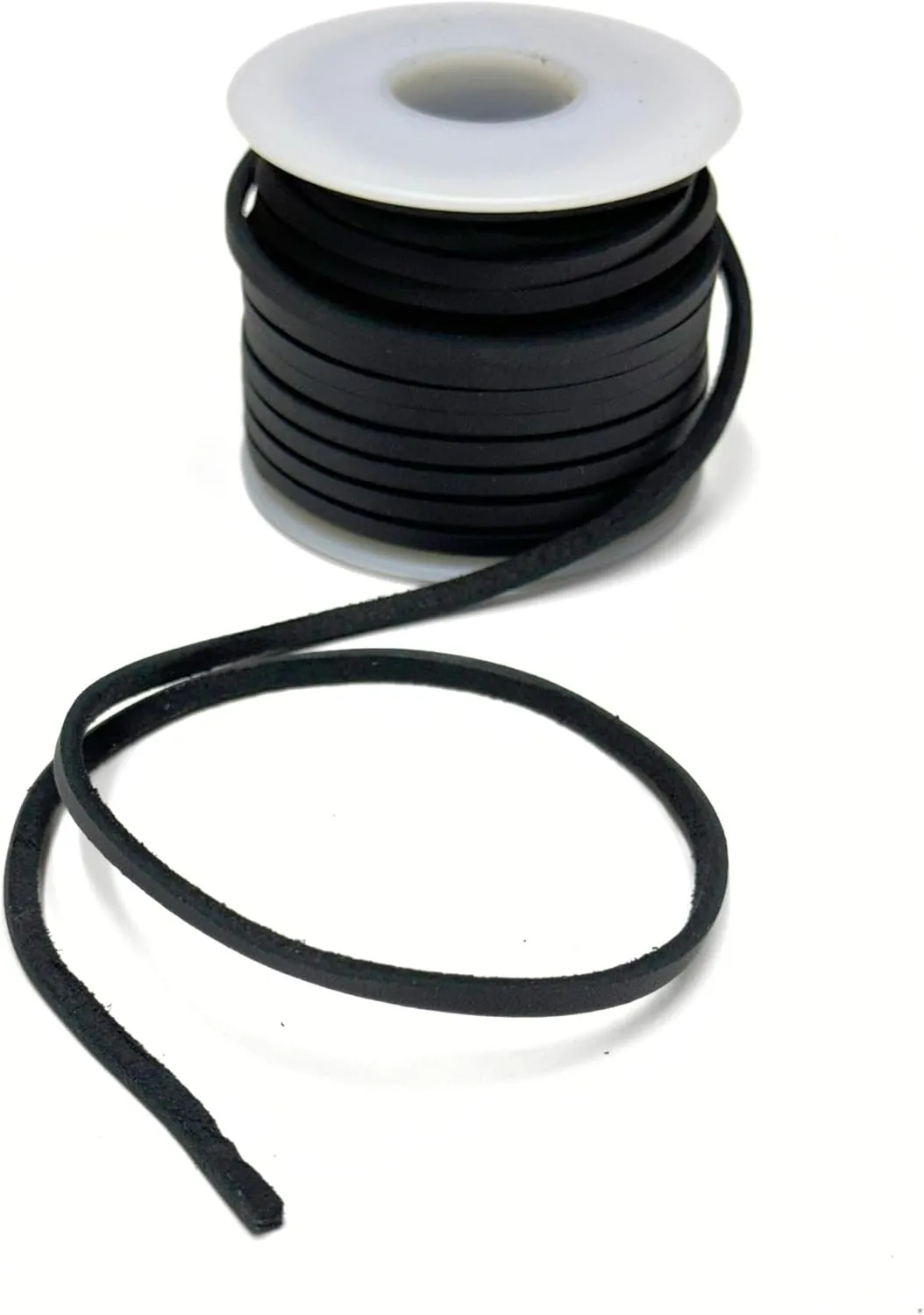 Latigo Leather Cord Shoe Laces 50 ft Spool | Leather String Boot Strip Cording for Jewelry Making Necklaces Pendants Bracelets DIY Crafts (Chieftan)