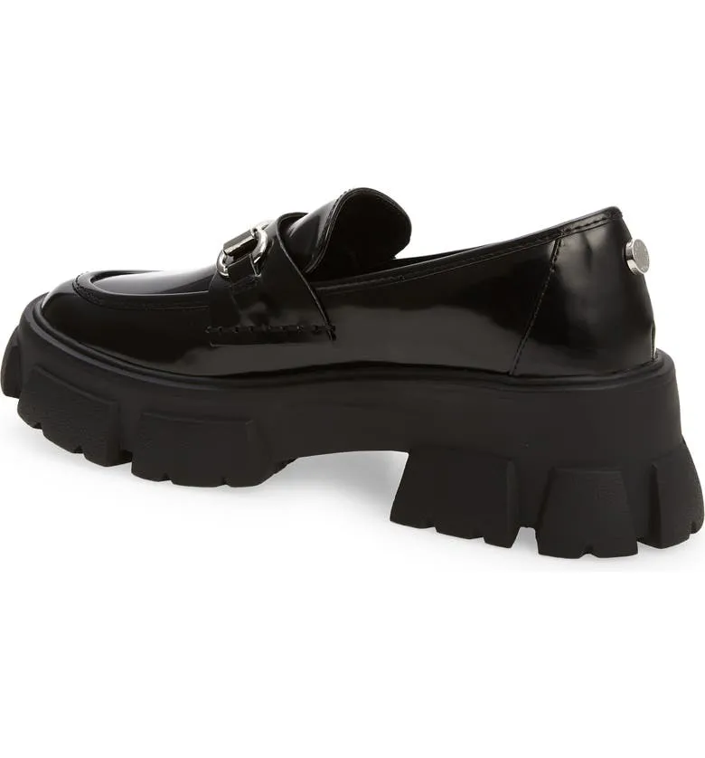 Leather Trifecta Low Heeled Complete collection 90's Platform Loafer Madden Chunky Steve Black No-hassle returns Retro