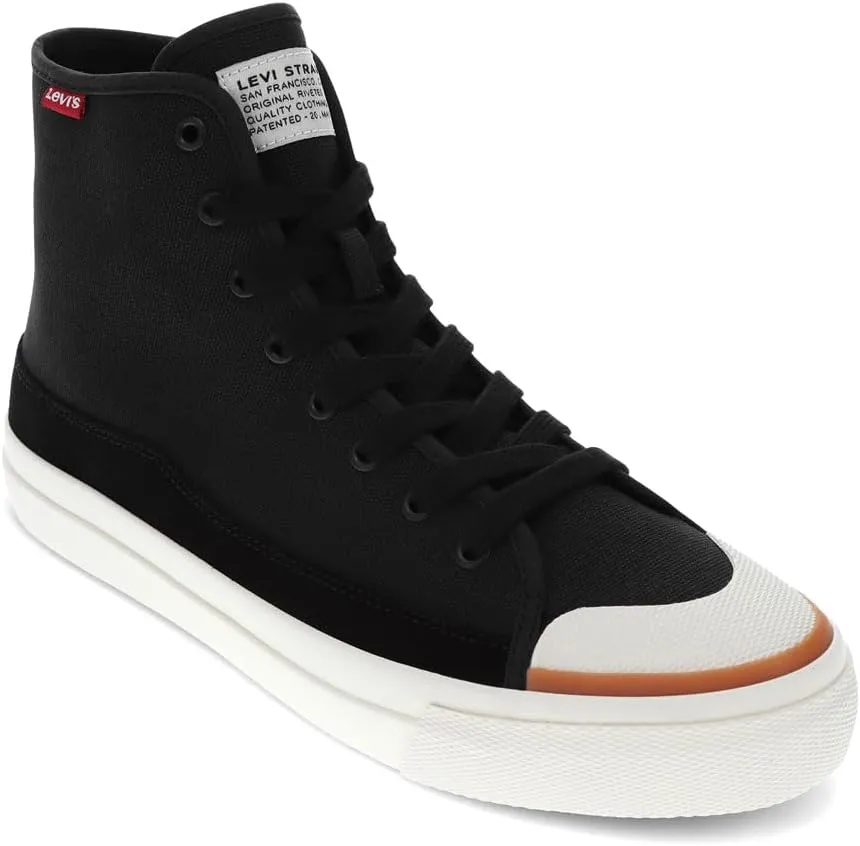 Levi's Men's Casual Sneaker, Black, 10