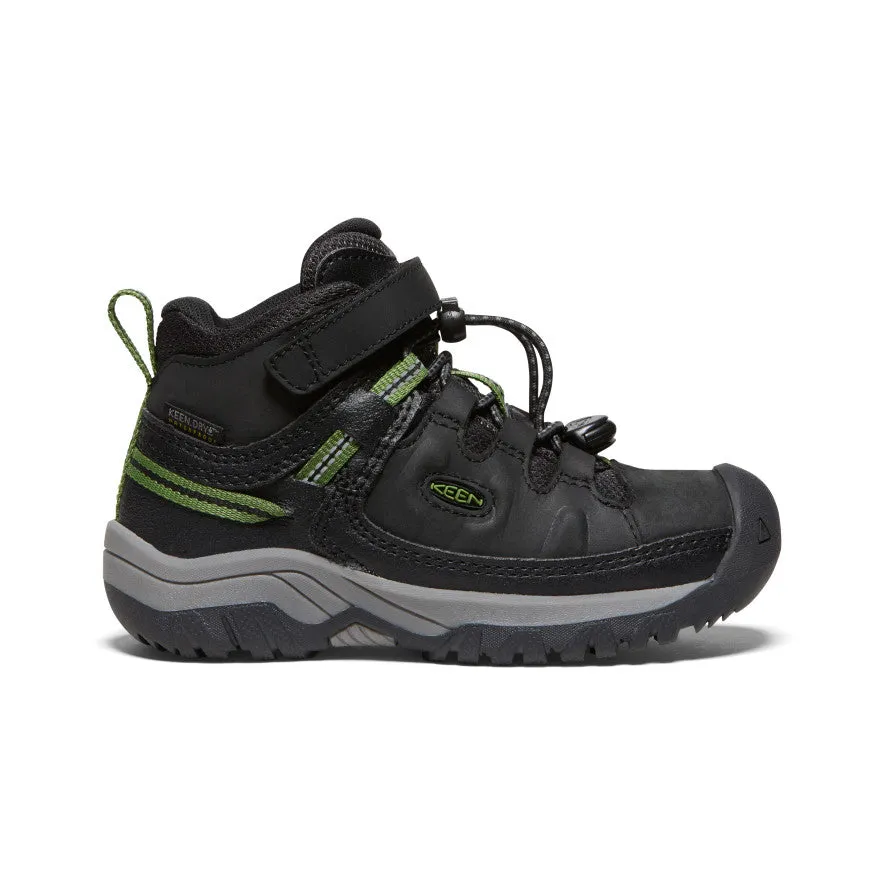 Little Kids' Targhee Waterproof Boot - Black/Campsite