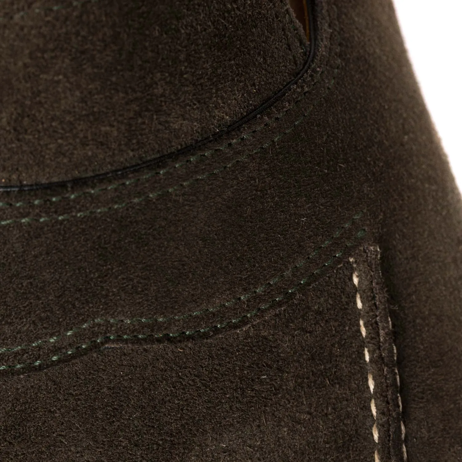 Loafer "Classic" aus fangofarbenem Rauhleder - reine Handarbeit
