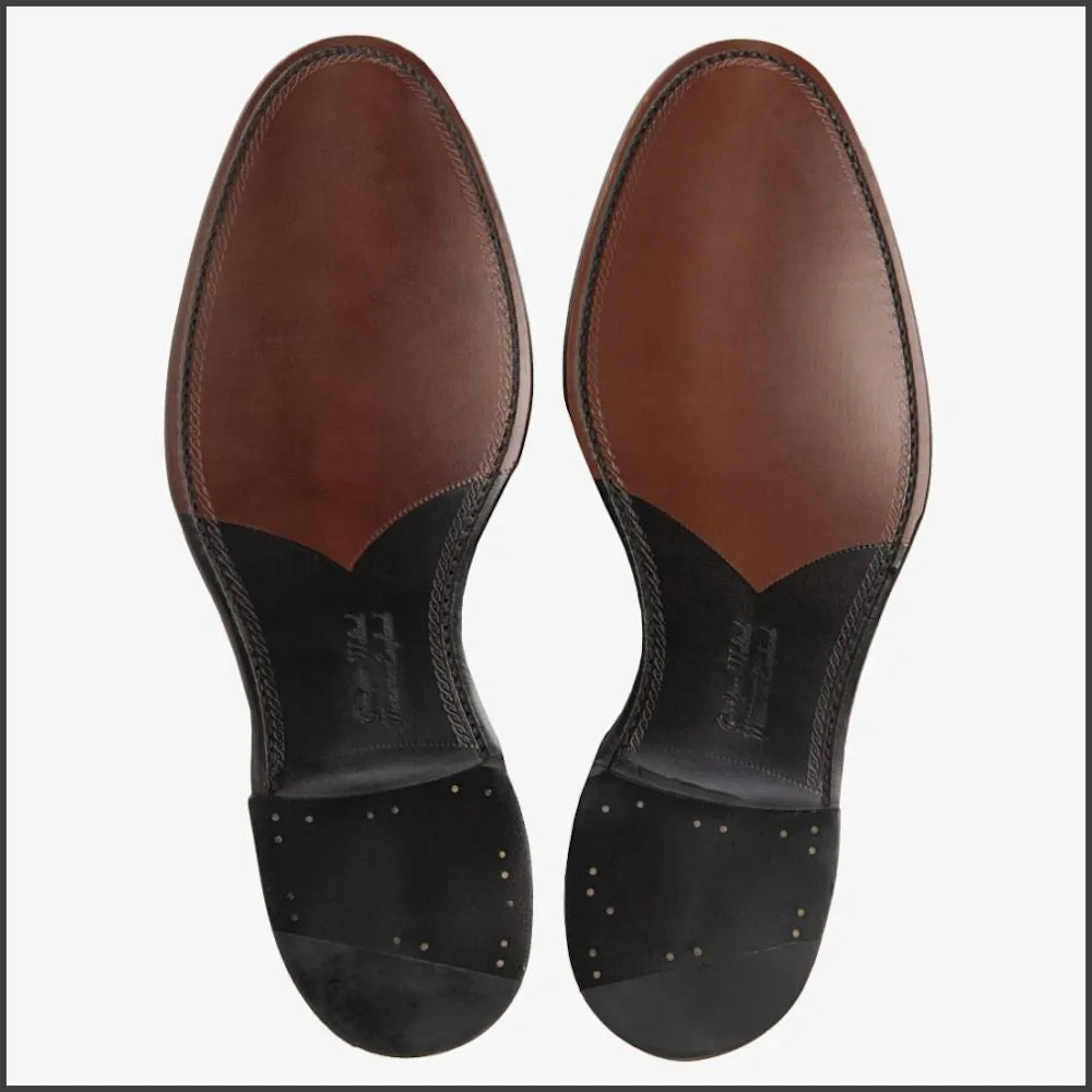 Loake Hornbeam Carbon Black Loafer@