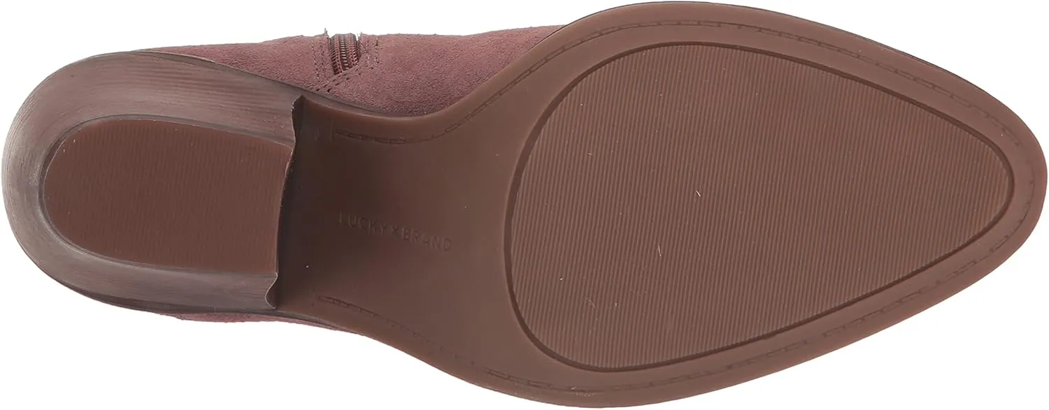 Lucky Brand Women's Lakelon Western Bootie Ankle Boot