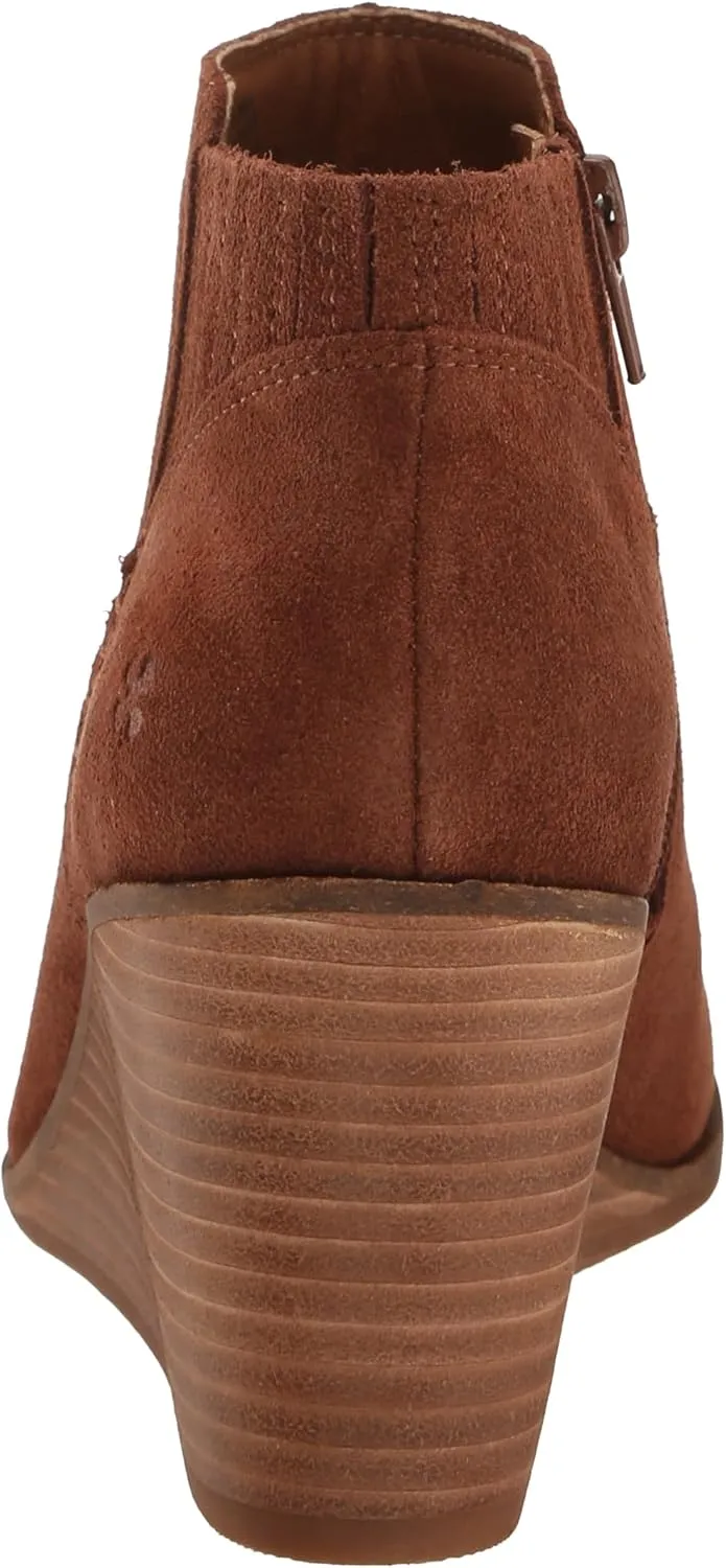 Lucky Brand Women's Zorla Wedge Bootie Ankle Boot