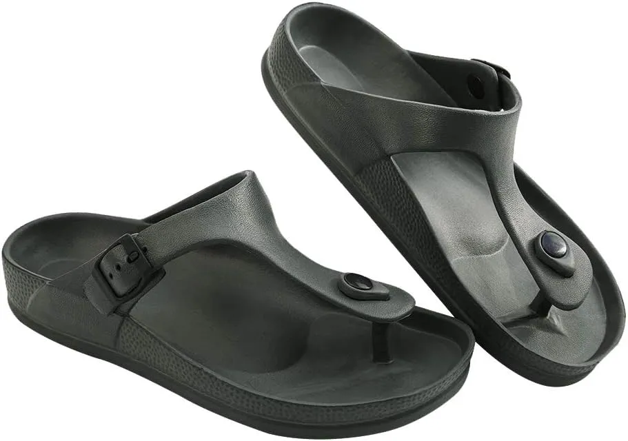 Luffymomo Comfort Footbed Eva Flip fiop Thong Sandals for Womens