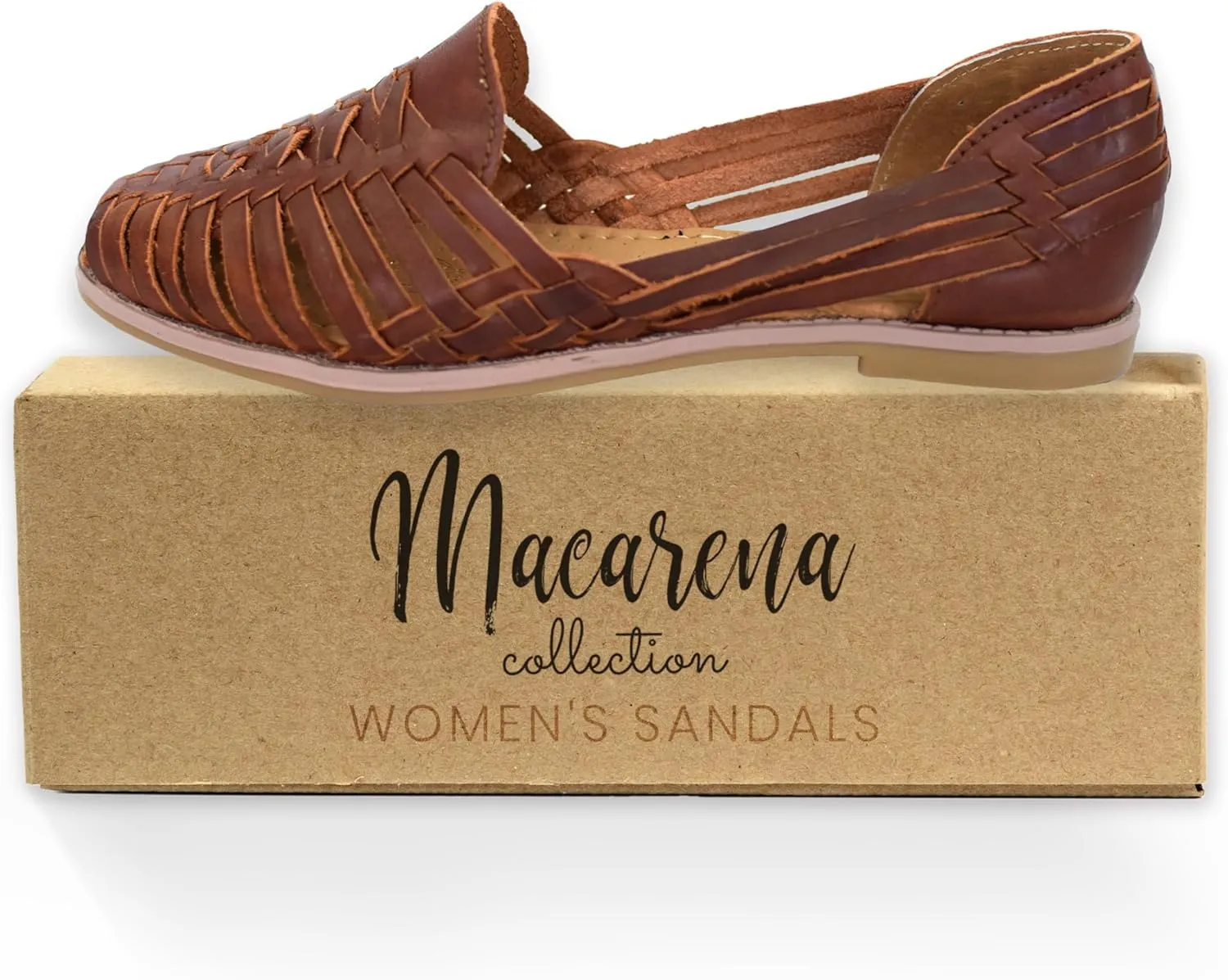 Macarena Collection Womens Shoes Leather Sandals for Women | Huarache Handmade Mexican Sandals Women | Comfortable & Stylish Womens Sandals 2206