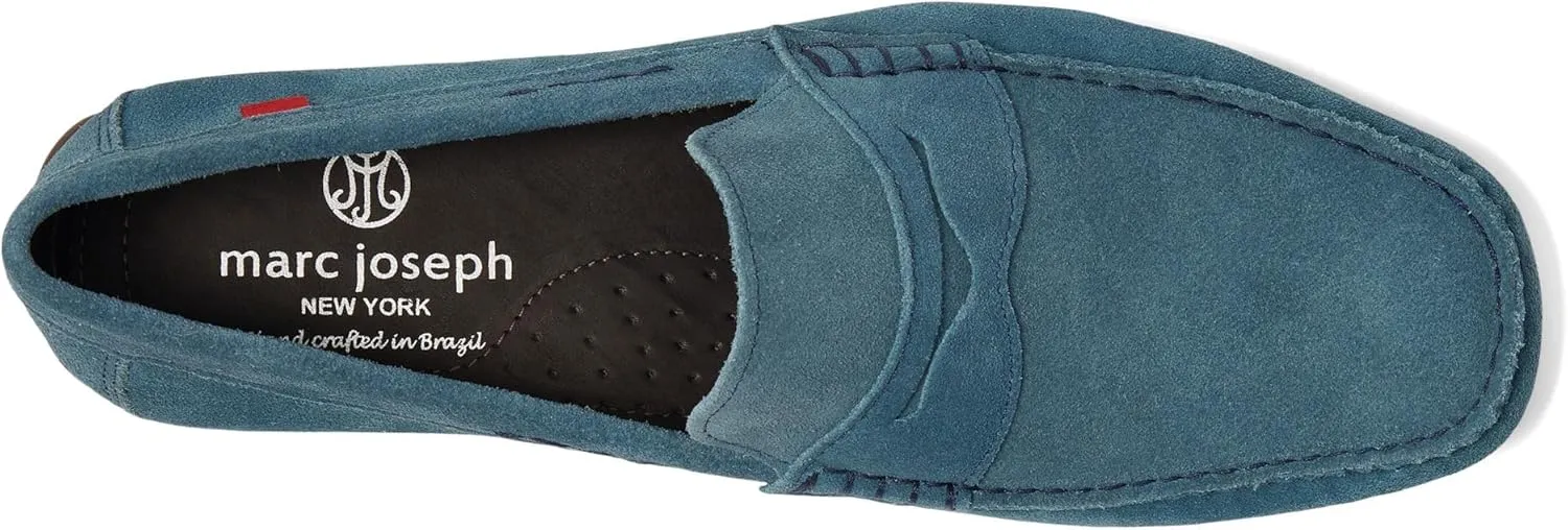 Marc Joseph New York Men's Leather Casual Slip On Penny Loafers