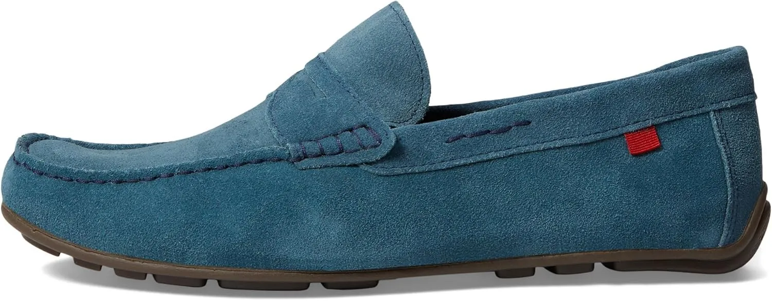 Marc Joseph New York Men's Leather Casual Slip On Penny Loafers