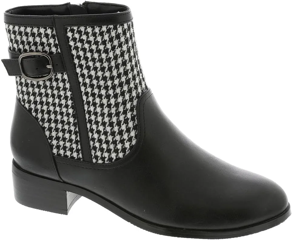 Masseys Women's Millie Ankle Boot with Buckle Detail