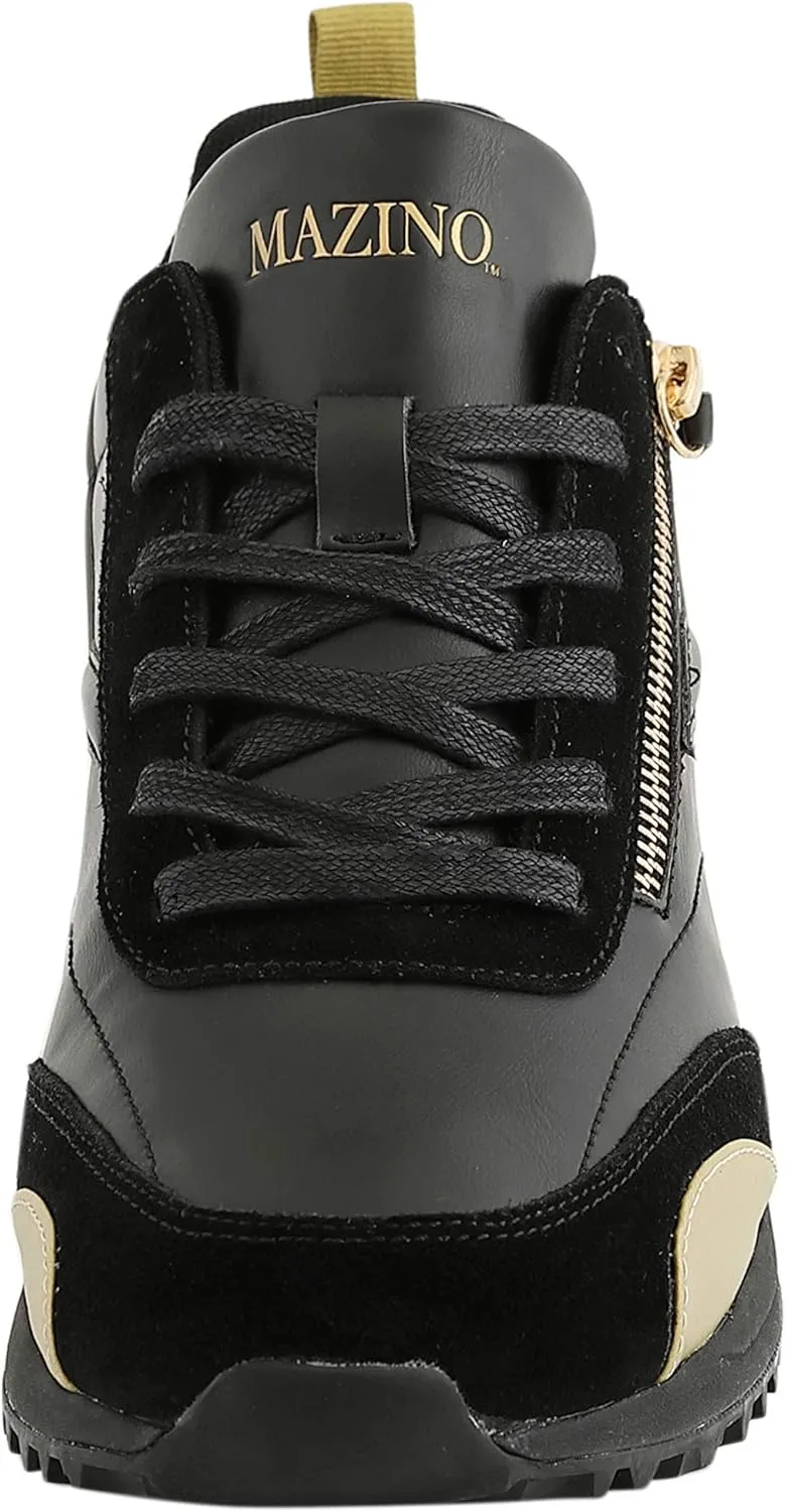 Mazino Mens Low Top Sneakers - Casual Sneaker for Men - Mens Lace-Up Tennis Shoes