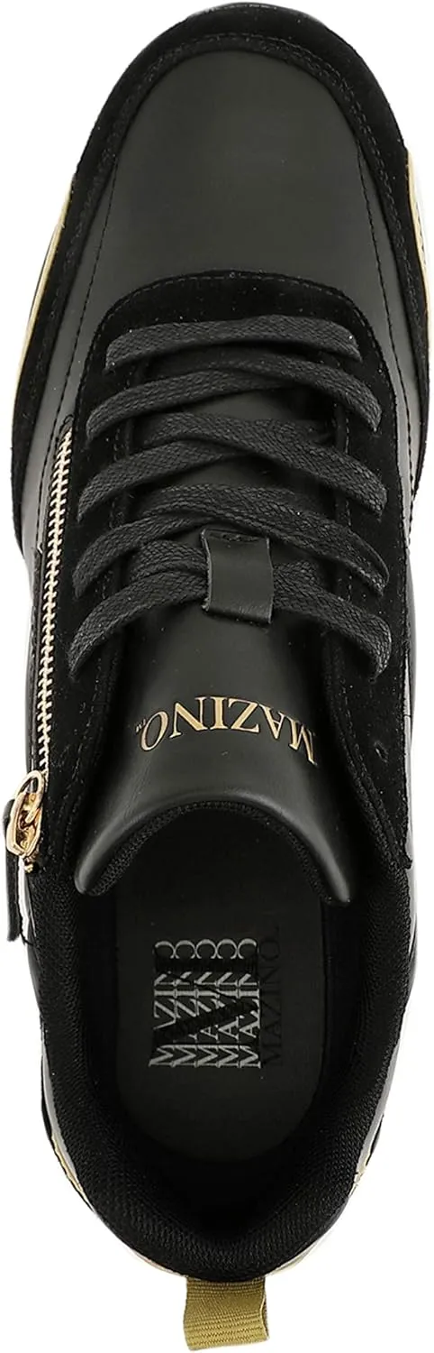 Mazino Mens Low Top Sneakers - Casual Sneaker for Men - Mens Lace-Up Tennis Shoes