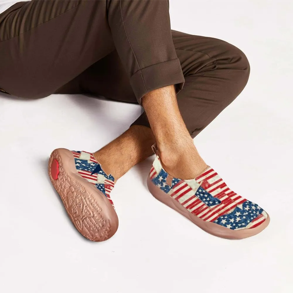 Men's handsome everyday sports shoes flat bottom comfortable casual style retro series