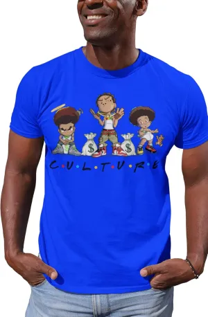 Men's Hustle Bear Graphic Tee Urban Streetwear T-Shirt, Cool Cute Retro Hipster Male's Tee