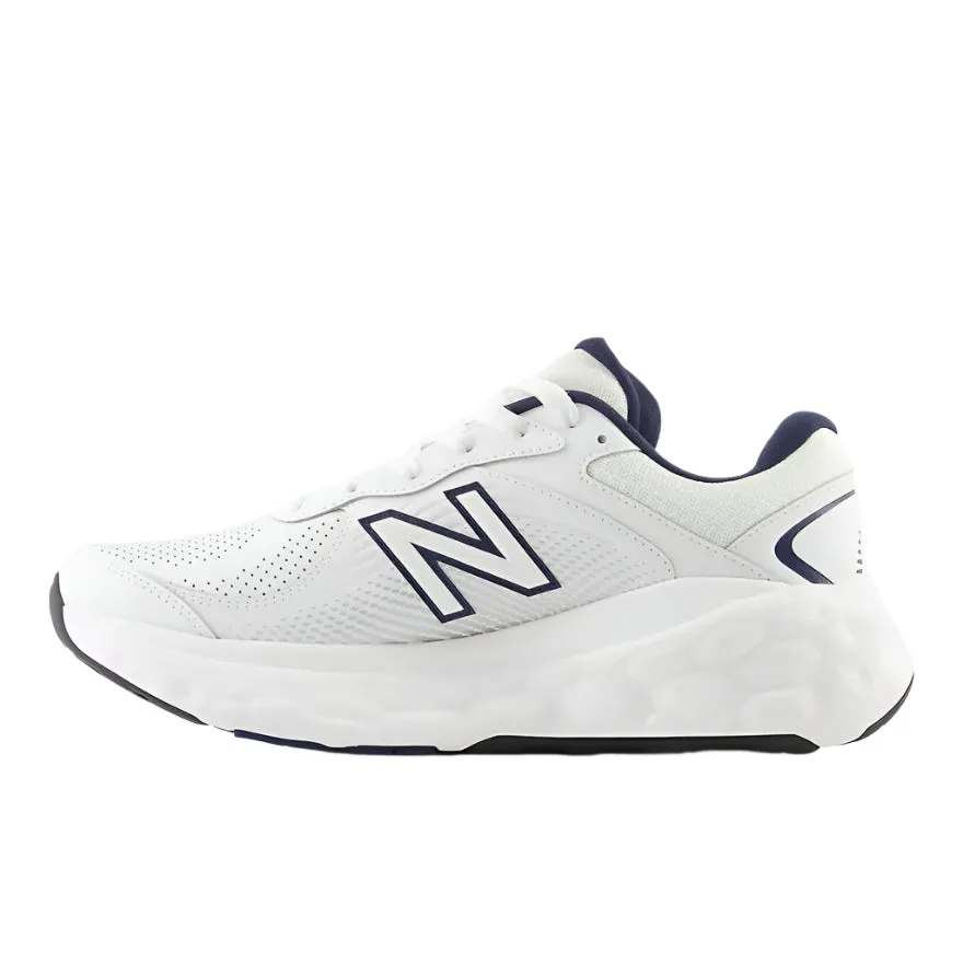 MEN'S NEW BALANCE FRESH FOAM X 840F | WHITE / BLUE