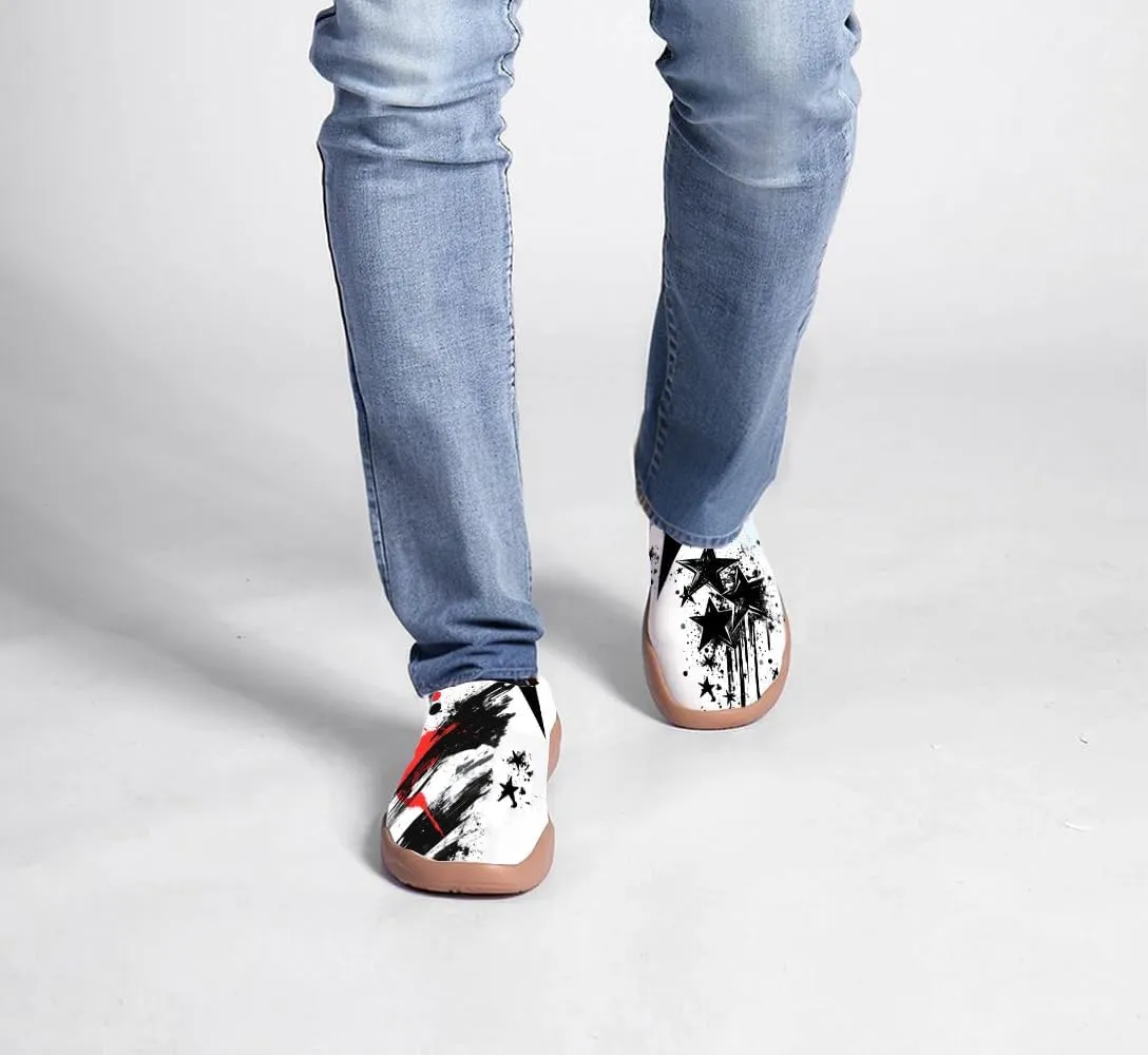 Men's Slip On Canvas Casual Loafers Lightweight Comfort Sneaker Trendy Fashion Walking Shoes
