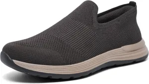Men's Slip-On Loafers，Textile Materials，Comfort Flex Sole，Free and Convenient to wear Casual Walking Shoes