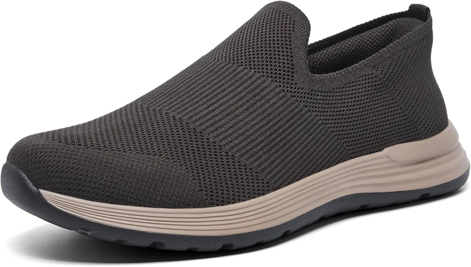 Men's Slip-On Loafers，Textile Materials，Comfort Flex Sole，Free and Convenient to wear Casual Walking Shoes