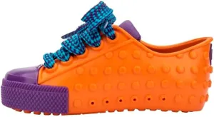 mini melissa Polibolha II for Babies and Toddlers - Lace-Up Jelly Sneaker Featuring Disney Characters, Jelly Shoes for Toddlers, Little Girls Tennis Shoes