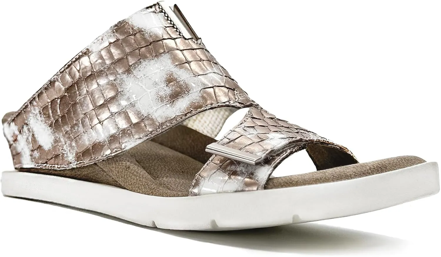 Modzori Kleo Women's Low Wedge Reversible Slide Sandal