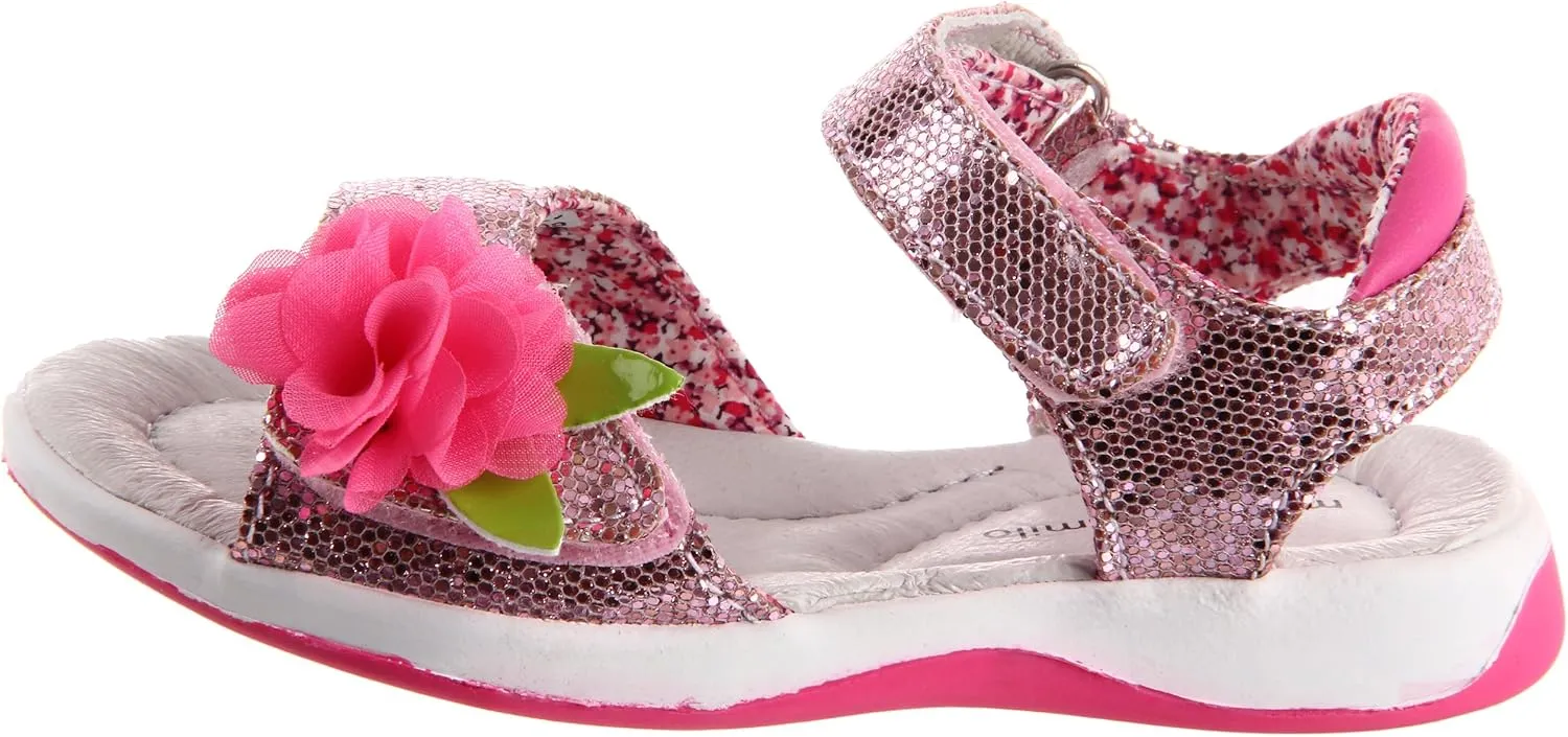 Morgan & Milo Tina Sparkle Sandal (Toddler/Little Kid)
