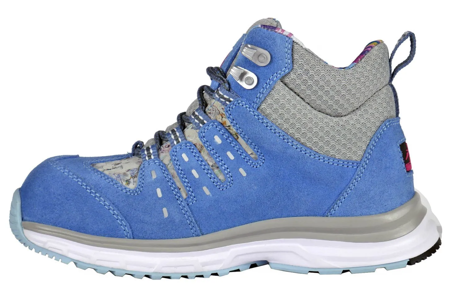 Moxie Trades Womens Trisha Composite Toe Blue Suede Work Boots