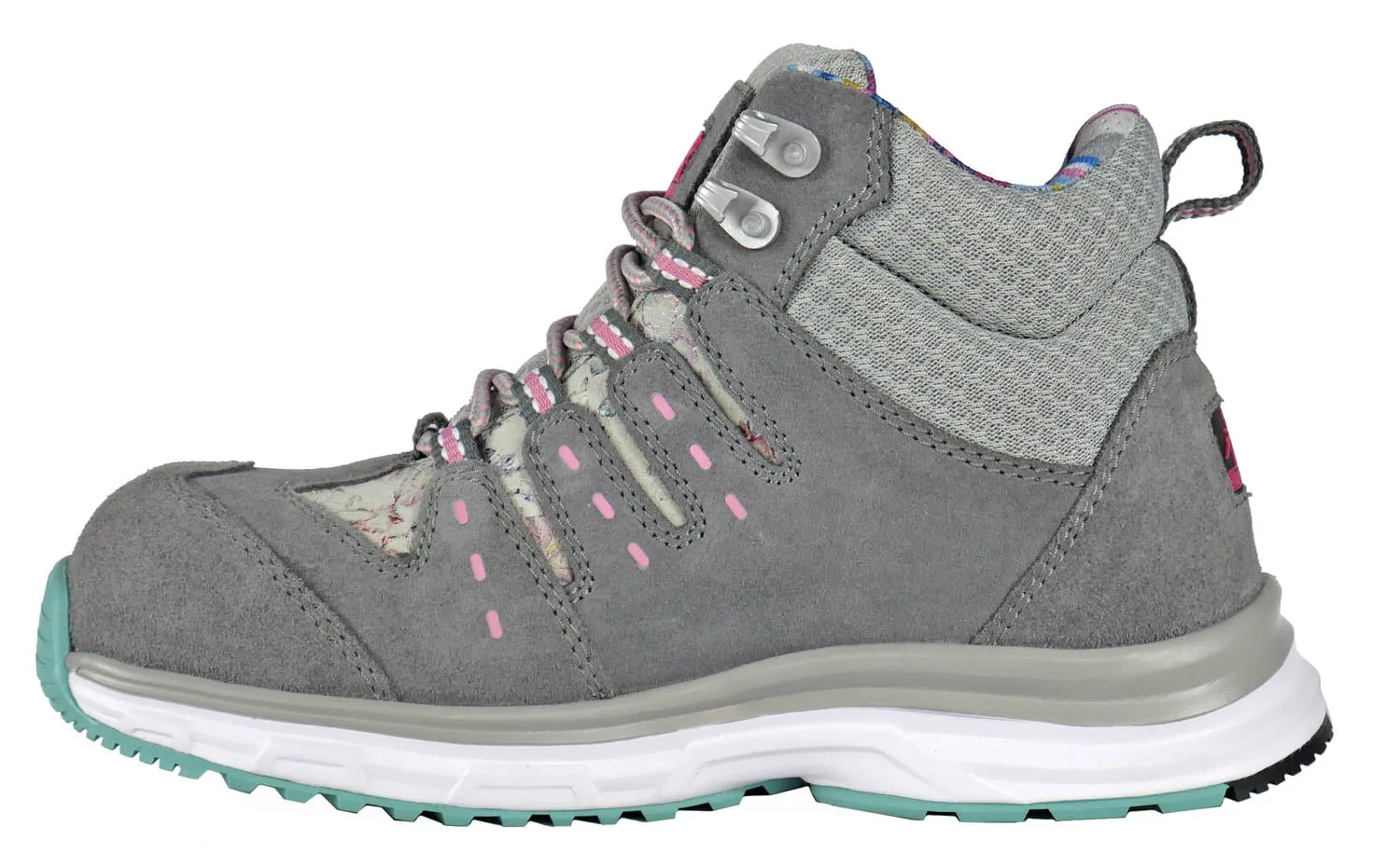 Moxie Trades Womens Trisha Composite Toe Grey Suede Work Boots