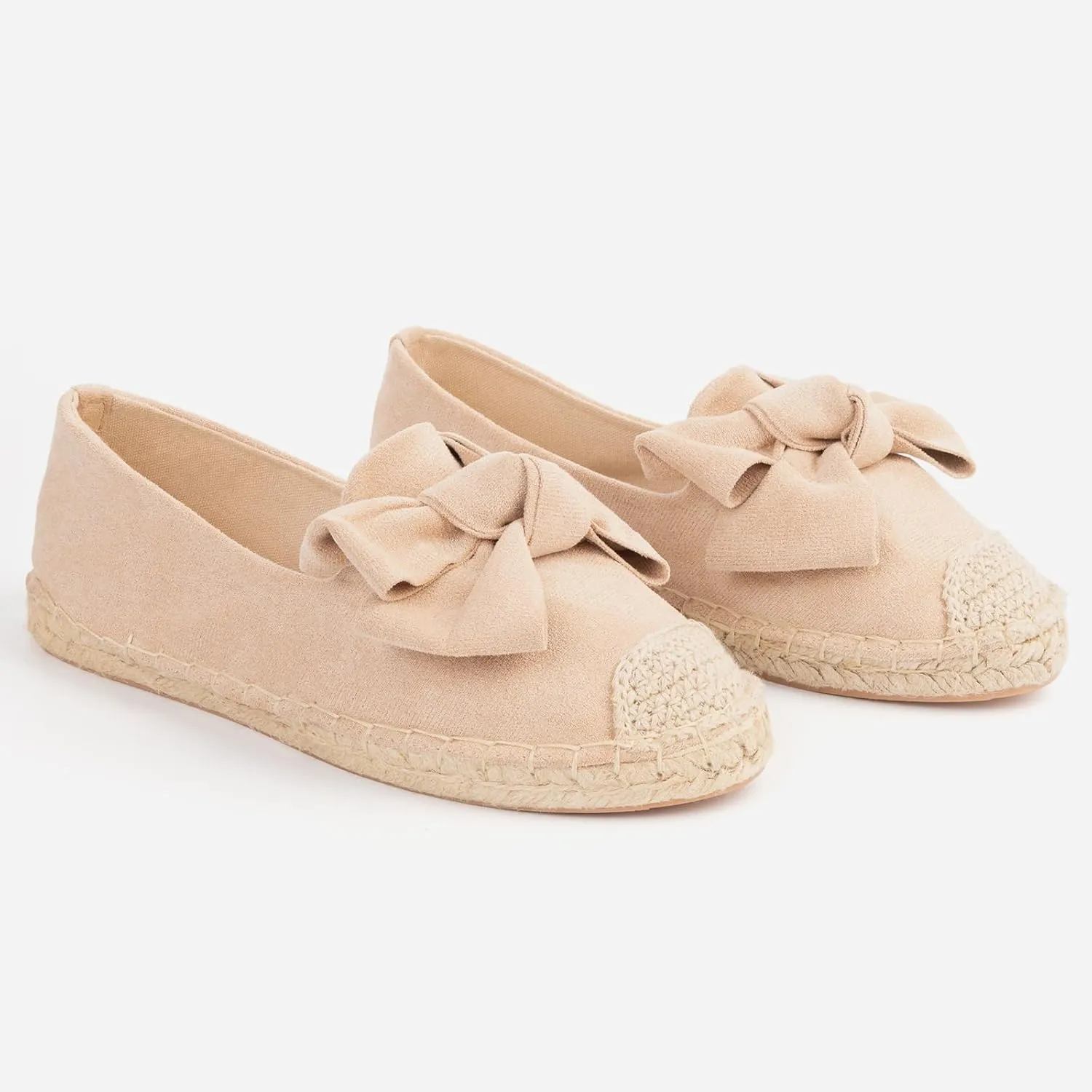 MUSSHOE Espadrilles for Women Flats Dressy Comfort Flat Closed Toe