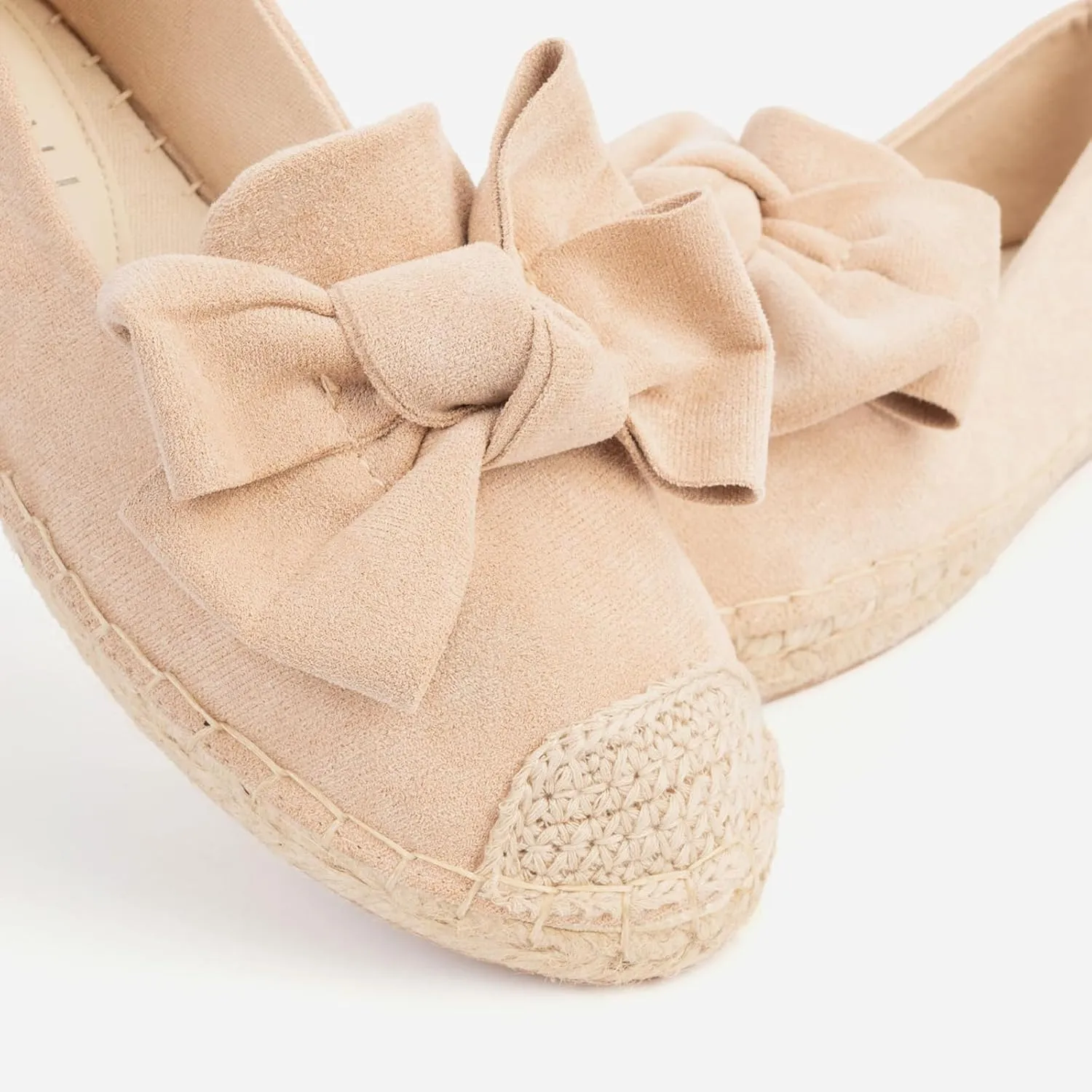 MUSSHOE Espadrilles for Women Flats Dressy Comfort Flat Closed Toe
