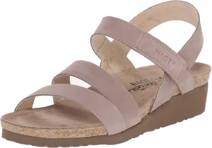 NAOT Footwear Women's Kayla Wide Sandal Stone Nubuck 11-11.5 W US