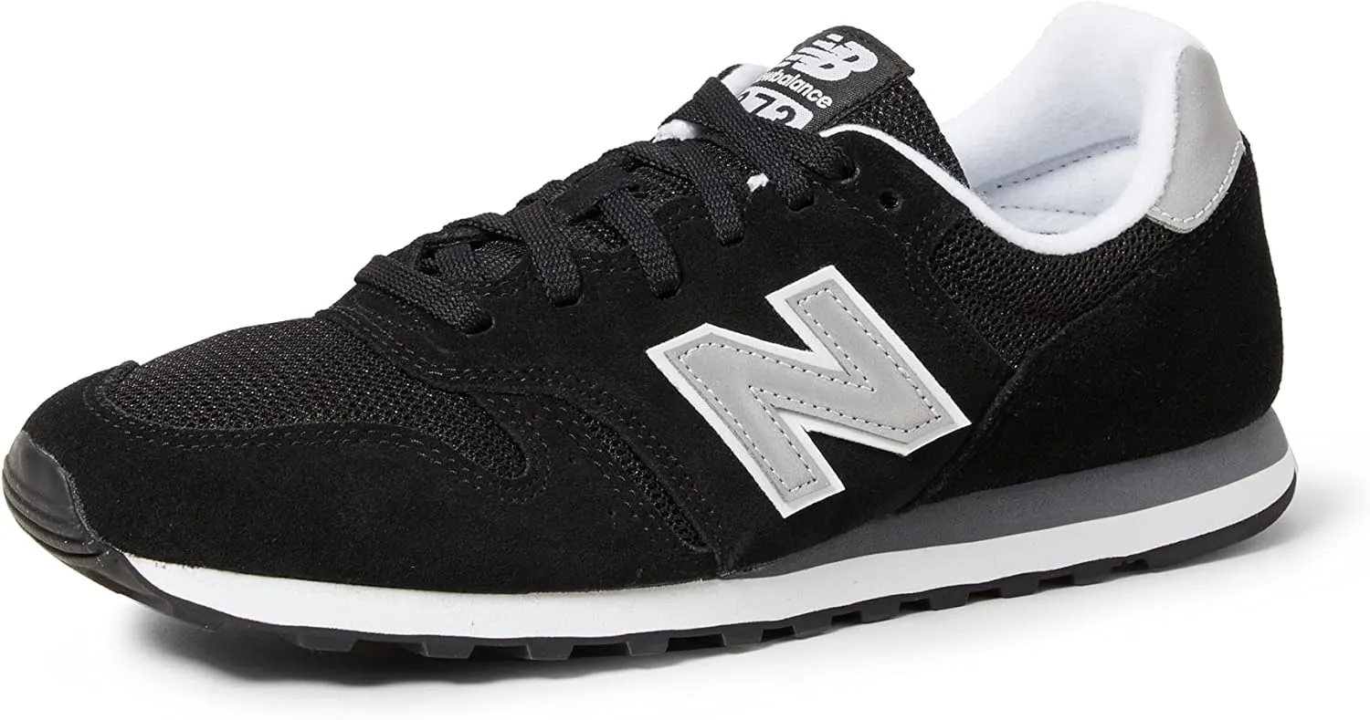 New Balance Men's ML373GRE, Black, 4 D US