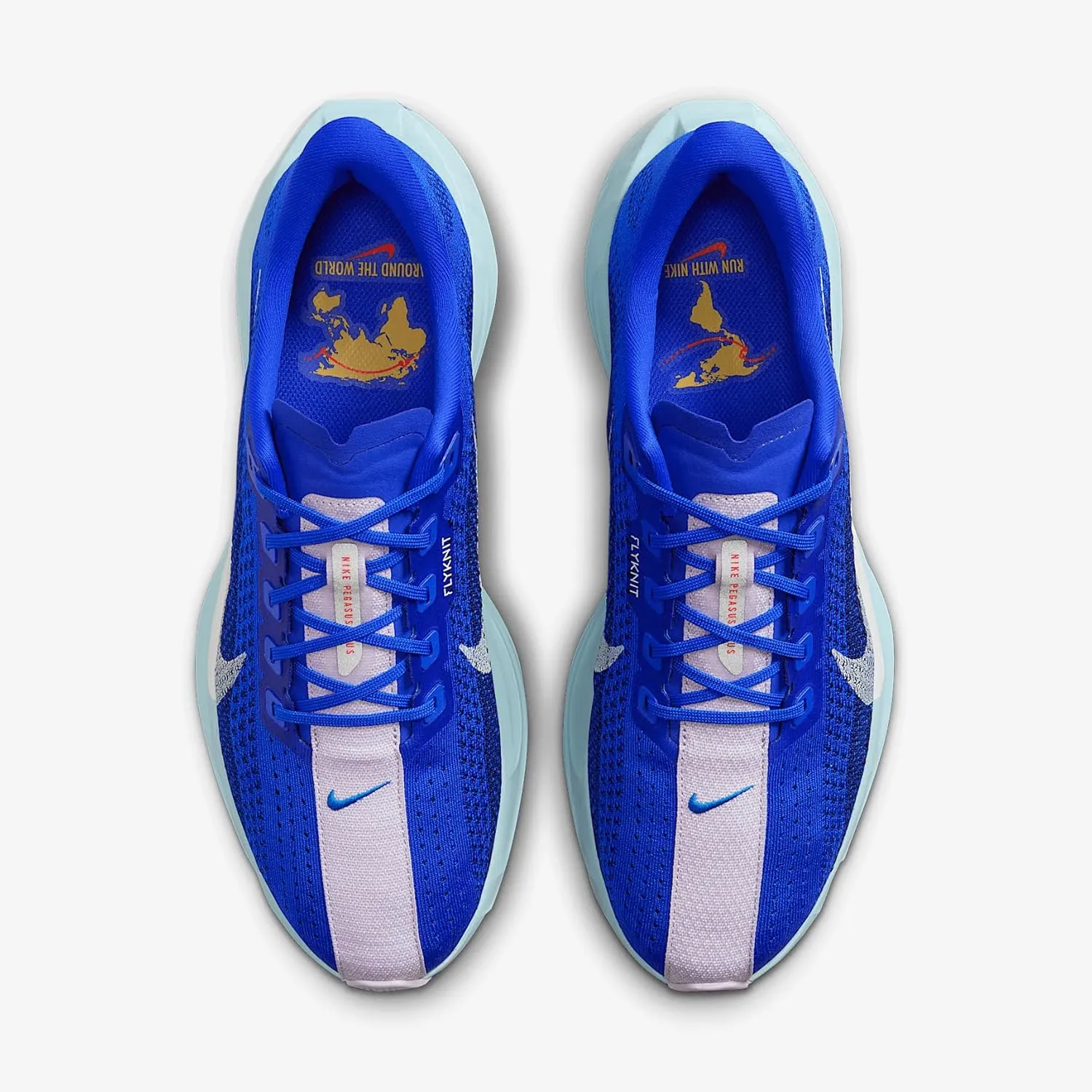 Nike Pegasus Plus Men's Road Running Shoes (HQ1719-400, Racer Blue/Blue Void/Doll/Sail)
