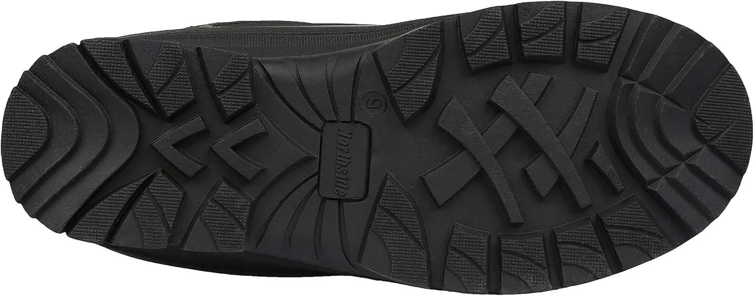 Northside Mens Timber Crest Insulated Leather Winter Snow Boot