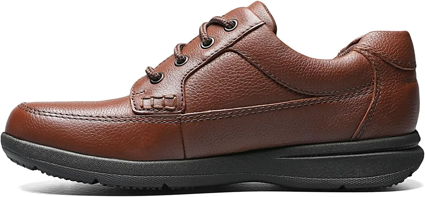 Nunn Bush Men's Cam Moc Toe Casual Lace-up with Comfort Gel and Memory Foam