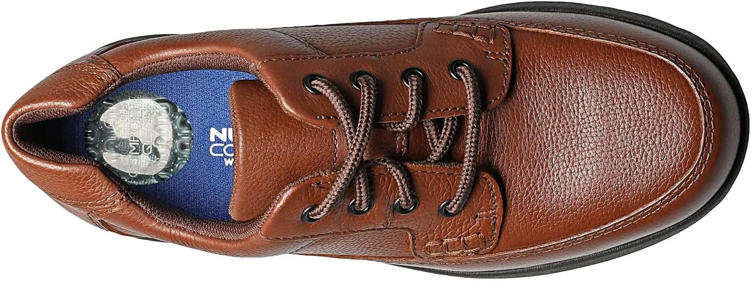 Nunn Bush Men's Cam Moc Toe Casual Lace-up with Comfort Gel and Memory Foam