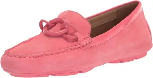 NYDJ Women's Pose Driving Loafer, Suede Blue Bell, 8